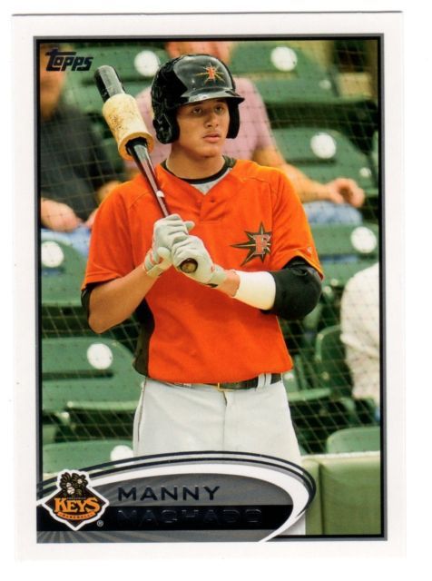 2012 Topps Pro Debut Manny Machado Variation