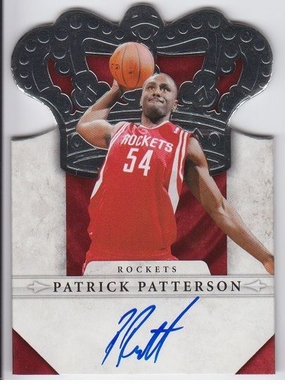 2011-12 Panini Preferred Crown Royale Autograph Patrick Patterson Card #/99