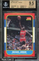 1986-87 Fleer Michael Jordan RC
