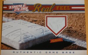 2012 Panini Triple Play Real Feel base Card