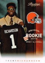 2012 Panini Prestige Trent Richardson Variation