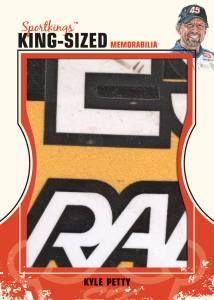 2012 Sportkings Series E King Sized Memorabilia Kyle Petty Card