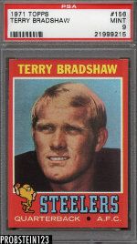 1971 Topps Terry Bradshaw Rookie