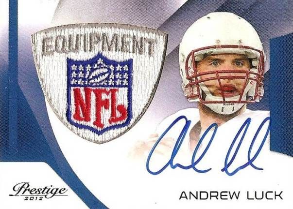 2012 Panini Father's Day Prestige Andrew Luck Patch