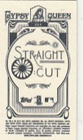 2012 Topps Gypsy Queen Straight Cut Back