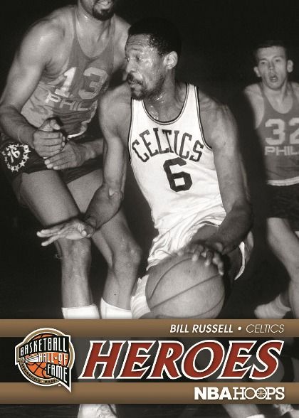 2011-12 Panini Hoops Bill Russell Hall of Fame Heroes