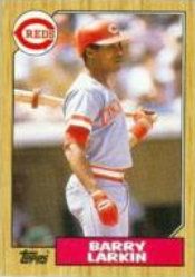 1987 Topps Barry Larkin Rookie RC