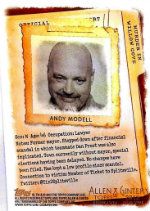 2012 Topps Allen Ginter Code Card Andy Modell