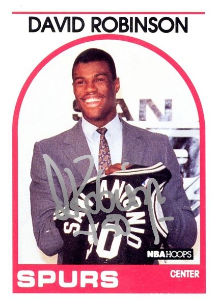 12-12 NBA Hoops Original 89-90 Autograph Buy-Back David Robingson