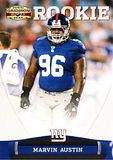 2011 Panini Gridiron Gear Marvin Austin RC Card #235