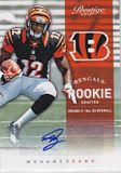 2012 Panini Prestige Mohamed Sanu Autograph RC #273