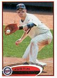 2012 Topps Series 1 Justin Morneau Base Card #230