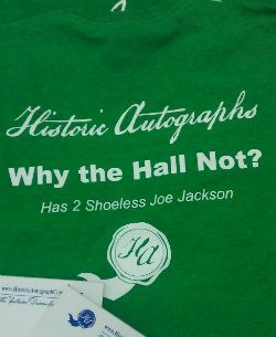 Historic Autographs Why The Hall Not Shirt