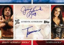 2012 Topps WWE Cards Dual Autograph