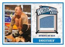 2012 Topps WWE Undertaker Mat Relic