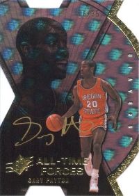 2013 Upper Deck All-Time Greats Gary Payton Forces Autograph