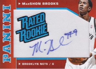 12/13 Panini Rated Rookie MarShon Brooks Autograph