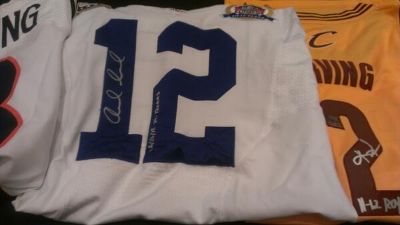 Panini Authentic Andrew Luck Signed Jersey