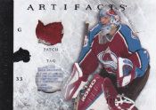 2012-13 UD Artifacts Patch Tag