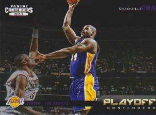 12/13 Panini Playoff Contenders Insert #11 Shaquille O'Neal