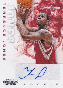 12/13 Panini Playoff Contenders Autograph RC #217 Terrence Jones