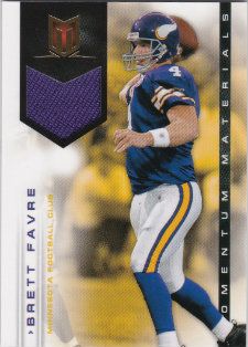 2012 Panini Momentum Football Brett Favre Jersey Card #182/199