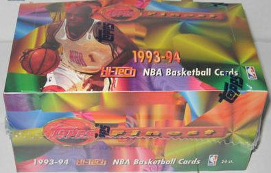 1993-94 Topps Finest Basketball Jumbo Hobby Box