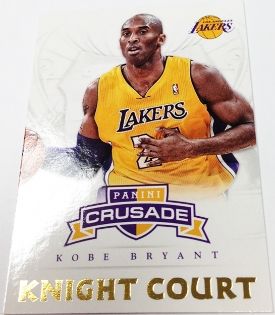 12/13 Panini Crusade Knight Court Kobe Bryant