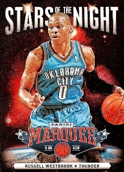 2012-13 Panini Marquee Stars of the Night Russell Westbrook