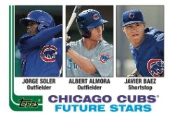 2013 Topps Archives Cubs Future Stars