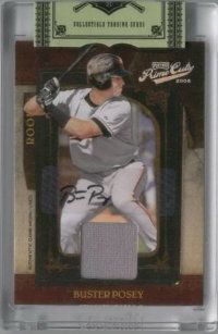 2008 Playoff Prime Cuts Autograph Jersey RC Card Buster Posey