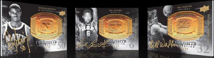 2011-12 Upper Deck Exquisite Championship Bling Cards