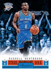 2012-13 Panini Prestige Stars of the NBA Russell Westbrook Card