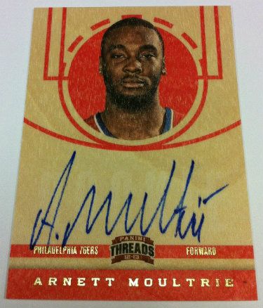 2012-13 Panini Threads Basketball Arnett Moultrie Autograph RC