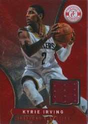 2012-13 Panini Totally Certified Kyrie Irving Red Jersey Card