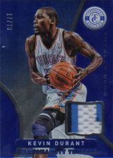 2012-13 Panini totally Certified Kevin Durant Blue Prime Jersey Card