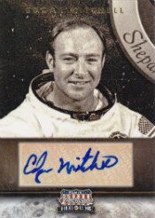 2012 Panini Americana Astronaut Autograph Cards Edgar Mitchell