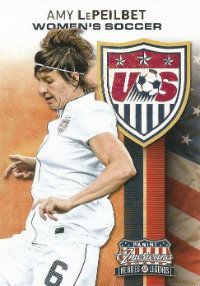 2012 Panini Americana USA Womens Soccer Card