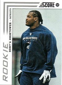 2012 Score Dont'a Hightower SP Photo Variation RC