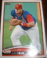 2012 Topps Pro Debut SP Photo Variation #120 Matt Adams