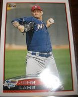 2012 Topps Pro Debut SP Photo Variation #128 John Lamb