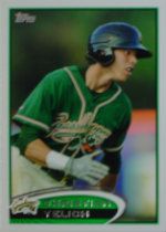 2012 Topps Pro Debut SP Photo Variation #24 Christian Yelich