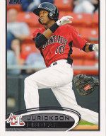 2012 Topps Pro Debut SP Photo Variation #81 Jurickson Profar