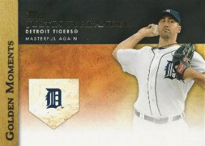 2012 Topps Update Golden Moments Justin Verlander