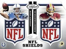 2012 Certified Football Dual Shields