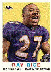 2013 Topps Archives Ray Rice Base Card