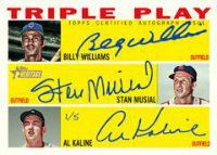 2013 Topps Heritage Triple Auto