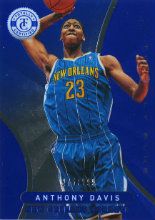 2012-13 Panini Totally Certified Anthony Davis Blue #/299