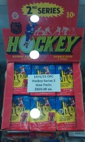 1971-72 OPC Series 2 Hockey Box