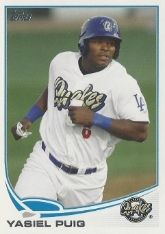 2013 Topps Pro Debut Yasiel Puig